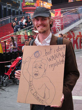 Occupy Wall Street/Times Square rally, 15 May 2012