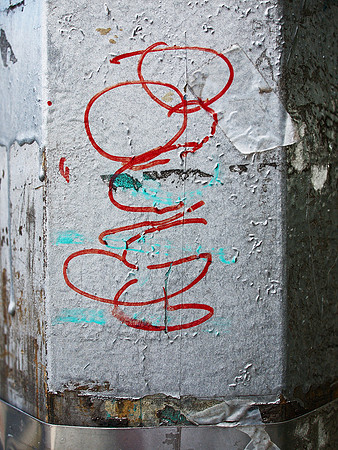 Graffiti , Lamp-Post, Riverdale