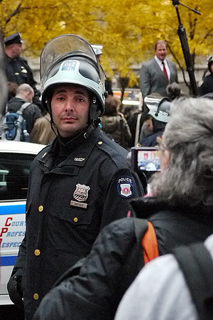 Policeman, Occupy Wall Street