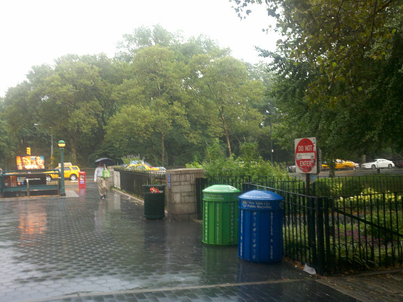 Raining, West 81st Street