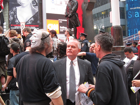 Occupy Wall Street/Times Square rally, 15 May 2012