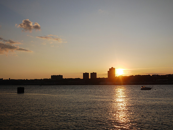 Sunset on the Hudson