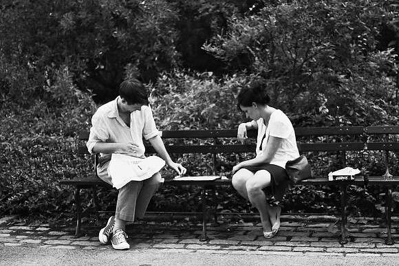 Scrabble in the park