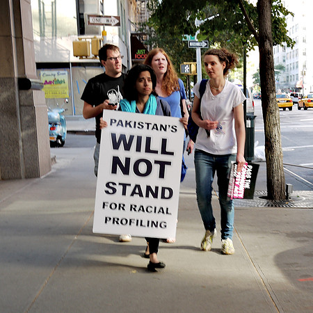 Yorkville, after the anti-profiling rally