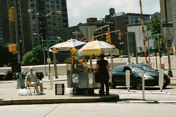 Near the Lincoln Tunnel entrance