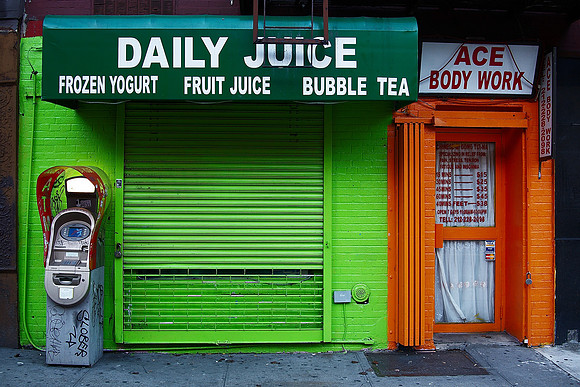 Storefronts, East 14th Street