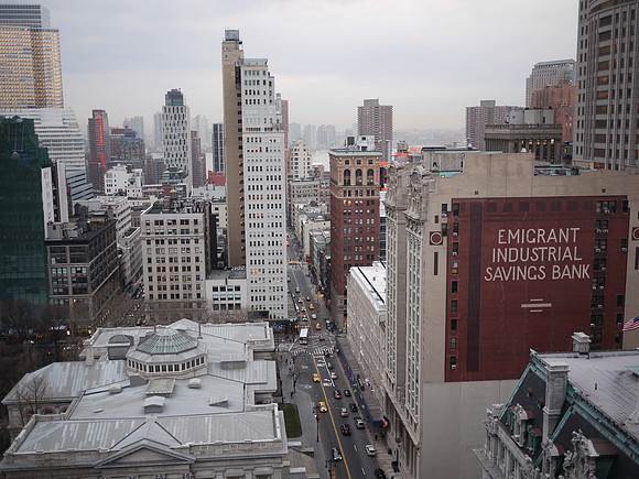 Lower Manhattan, from the Municipal Building