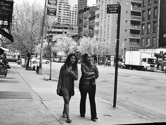 A fine spring day in Hell's Kitchen