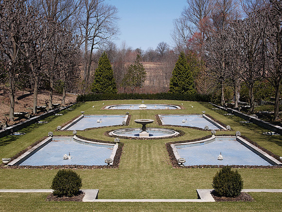The Italian Water Garden, Longwood