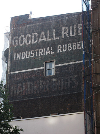 Wall ad, Tribeca