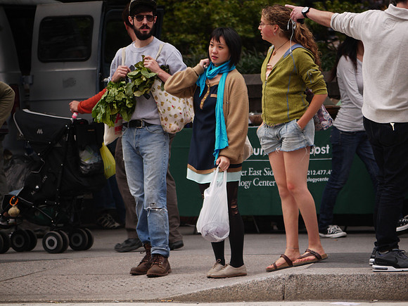 At the Union Square greenmarket