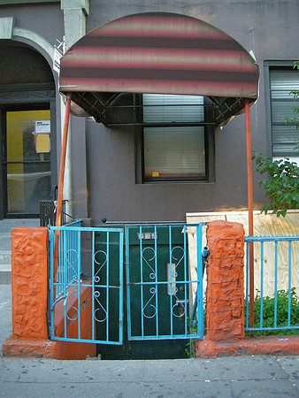 vacant restaurant, West 14th Street, New York