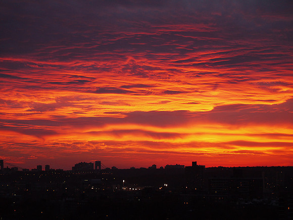 Sunset from the Bronx