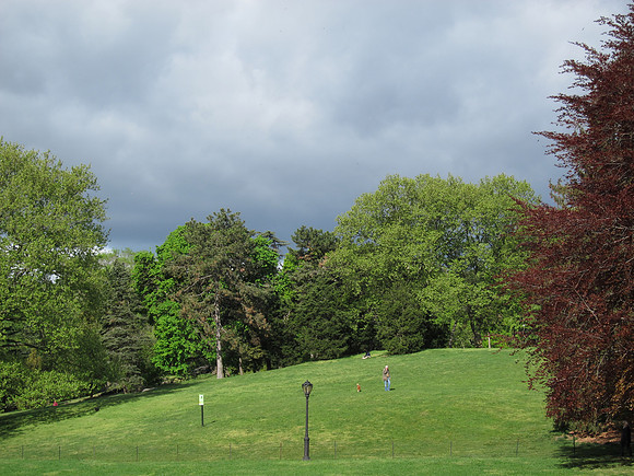 Cedar Hill, incoming storm