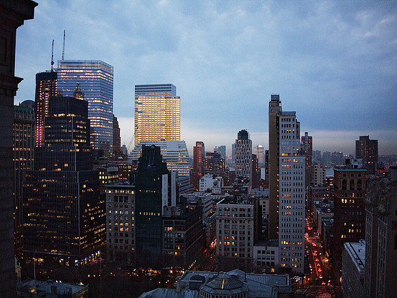 Lower Manhattan from the Municipal Building