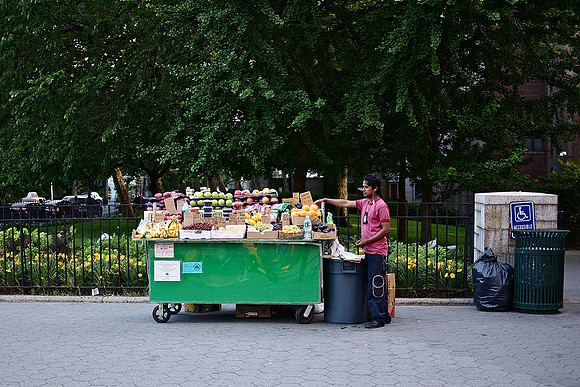 Fruit Seller, West 81st Street