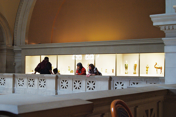 view from the gallery