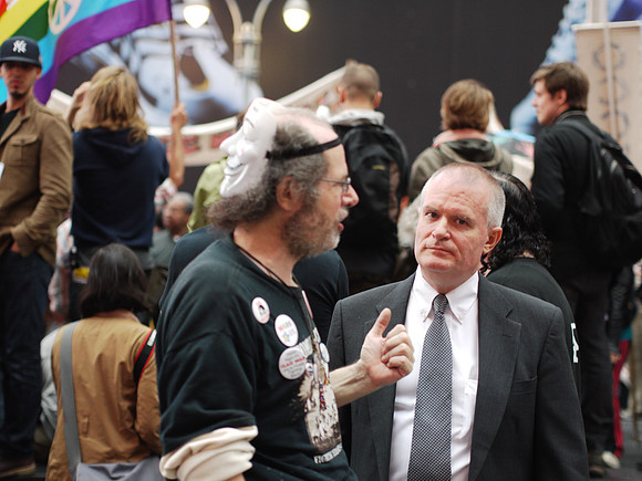 Occupy Wall Street/Times Square rallly, 15 May 2012