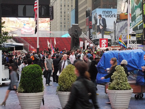 Occupy Wall Street/Times Square rallly, 15 May 2012