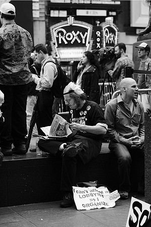 Occupy Wall Street: Times Square rally on May 15, 2012