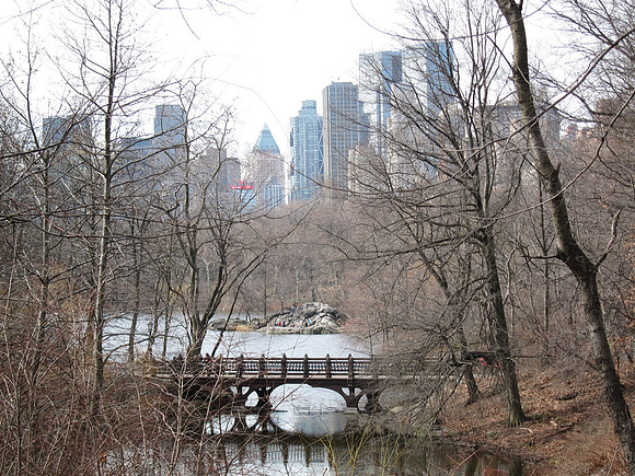 Bankrock Bridge and The Lake, Central Park