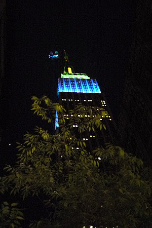 Helicopter, Empire State Building