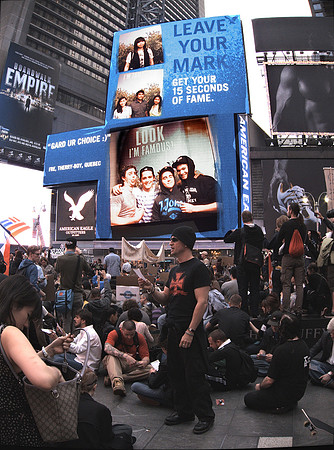 Occupy Wall Street/Times Square rally, 15 May 2012