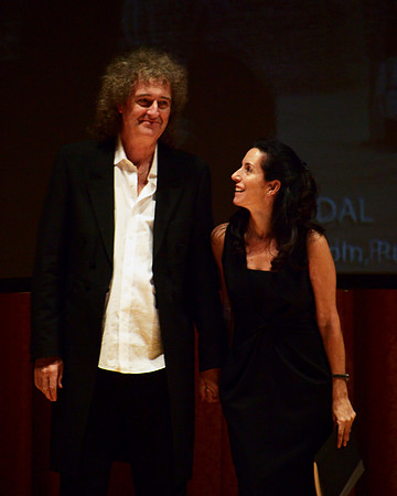 Brian May and Elena Vidal
