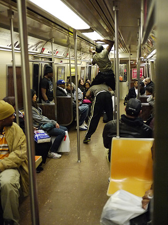 Dancers, A Train