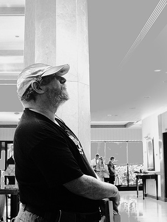 Jim Freund strikes a pose