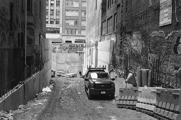 Construction site, Garment District