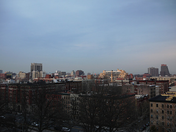 East Harlem, viewed from Morningside Park
