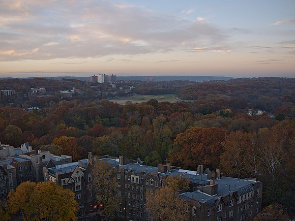 Van Cortlandt Park, dusk