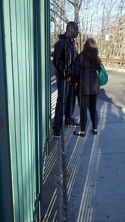 Bus stop, Riverdale (Bronx) NY