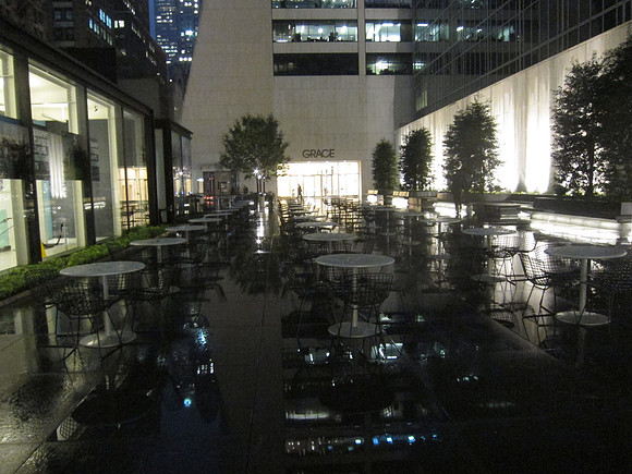 Grace Plaza, night