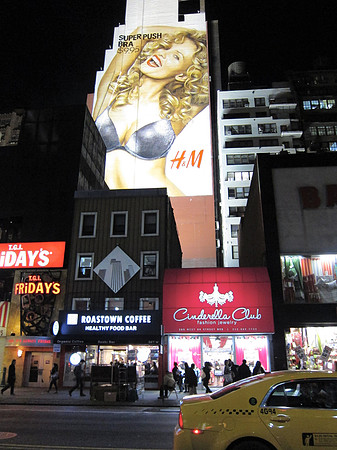 34th Street, night