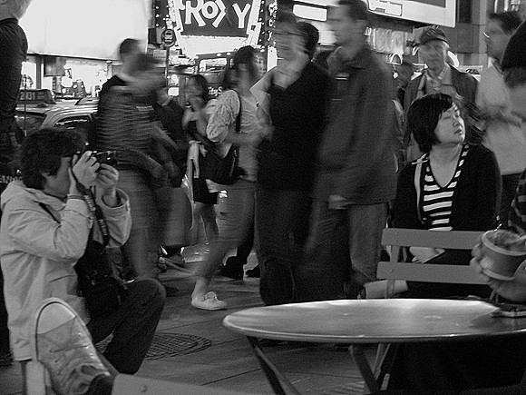 Times Square, home of fashion