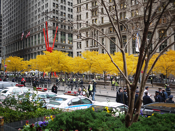 Occupy Wall Street: empty Liberty Plaza