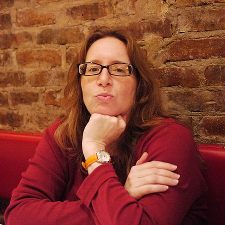 Susan, mugging for the camera