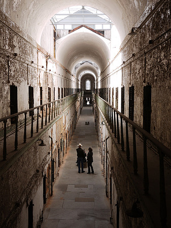 New wing corridor, Eastern State Penitentiary