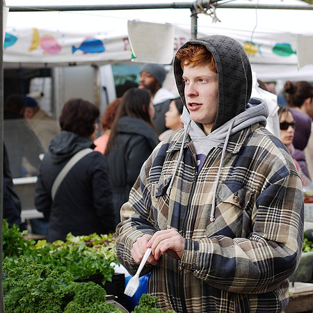 At the Union Square Greenmarket
