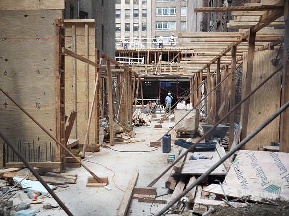 Construction site, Hell's Kitchen