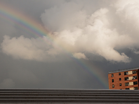 Rainbow over Harlem