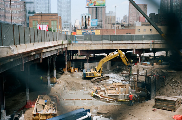 Construction site, Hell's Kitchen