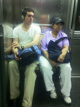 Eighth Avenue IND: Uncomfortable