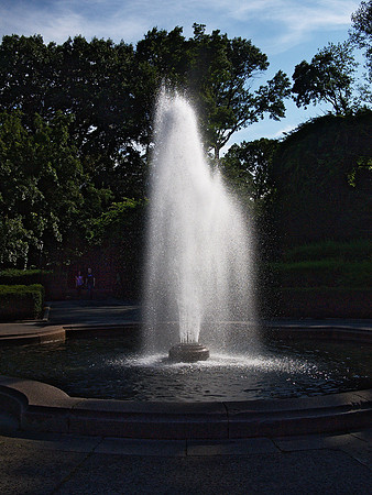 Fountain, Cental Park Conservancy Garden