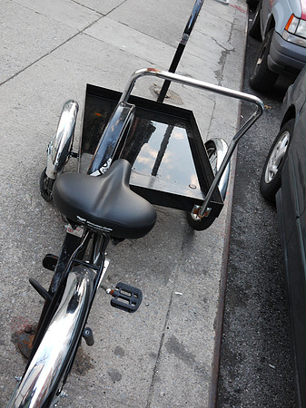 Delivery bicycle, Soho