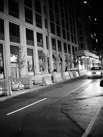 Night, West 38th Street