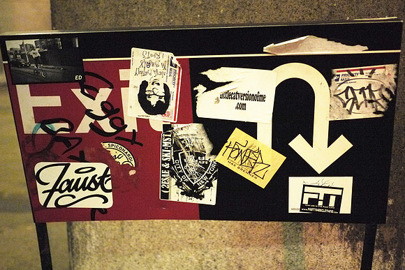 Exit art, City Hall subway station