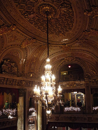 Chandelier and Ceiling of Loew's Jersey Theater